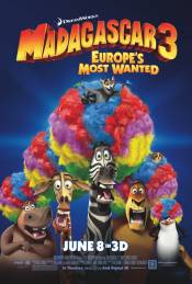 Мадагаскар 3 / Madagascar 3: Europe's Most Wanted (2012) мультфільми DivX- Дивитись фільми онлайн